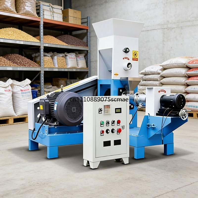 Wood Pellet Making Machine - آلة إنتاج علف الحيوانات الجاف والرطب