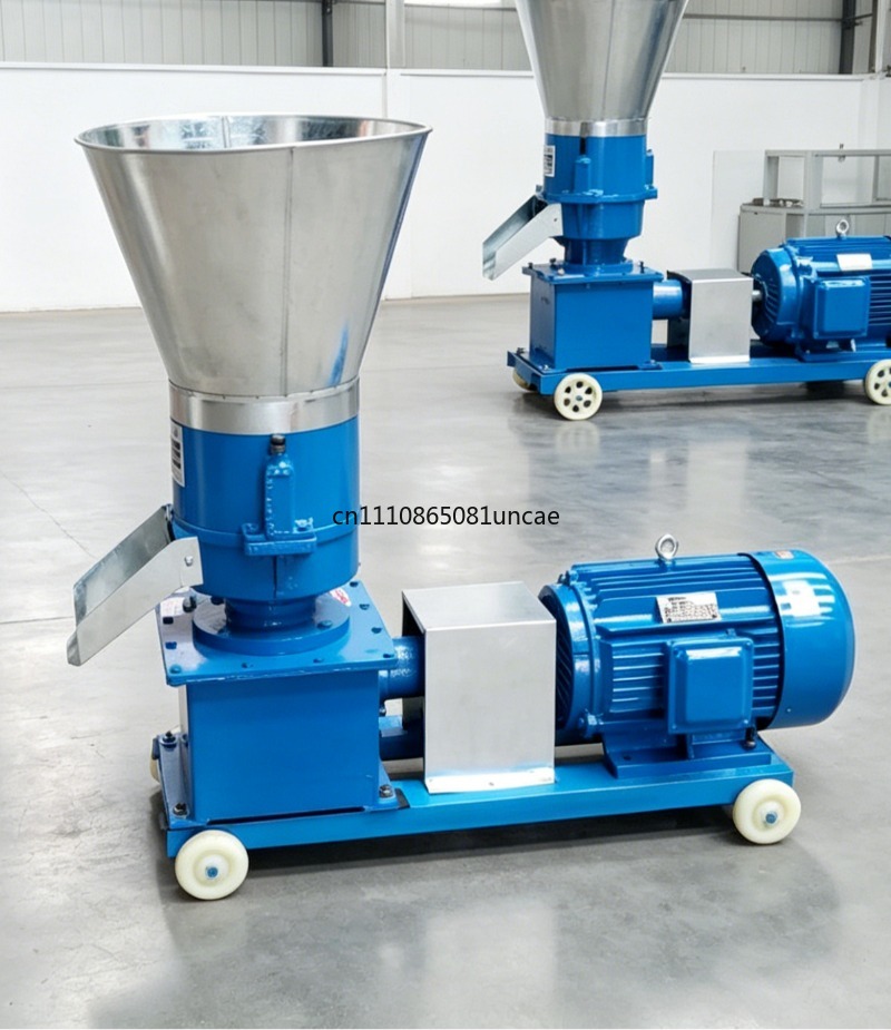 Wood Pellet Making Machine - آلة تحبيب الأعلاف الحيوانية بقدرة 100-150