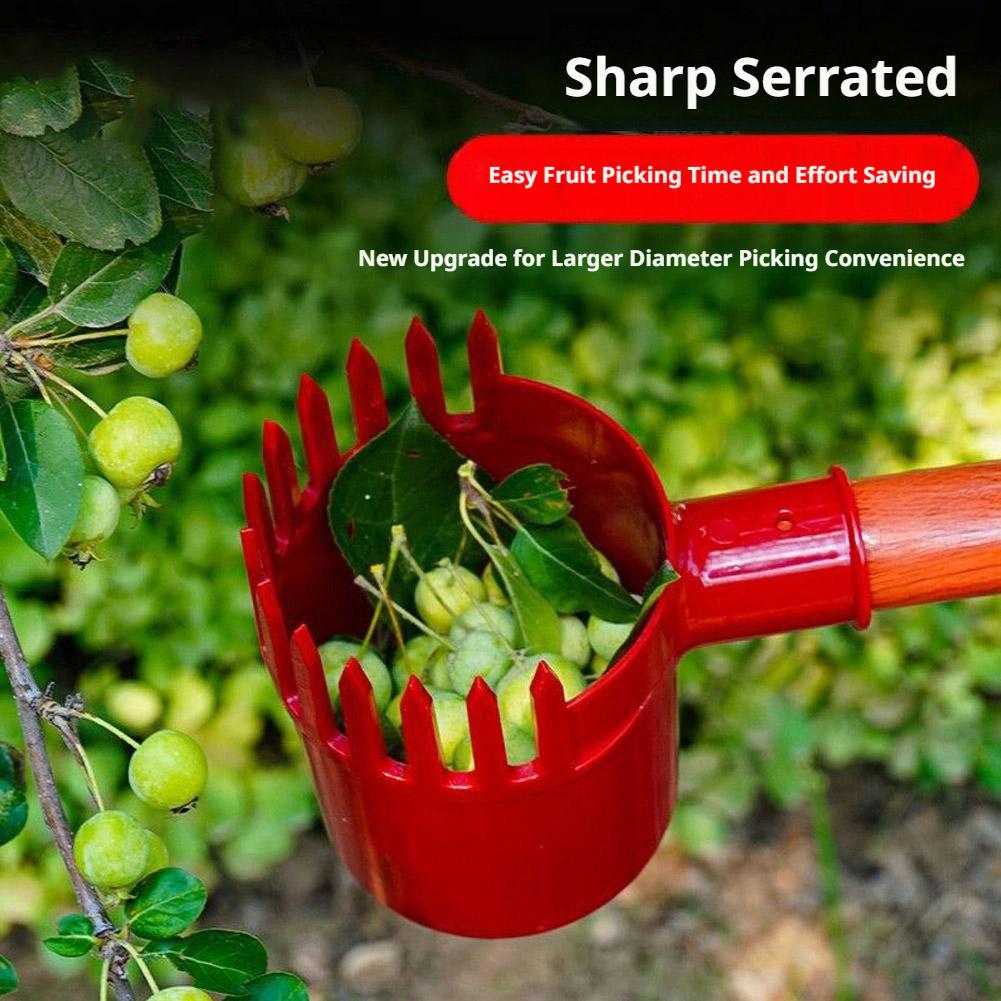 Farming Tools For Agriculture - أداة قطف الفاكهة المحمولة مع سلة