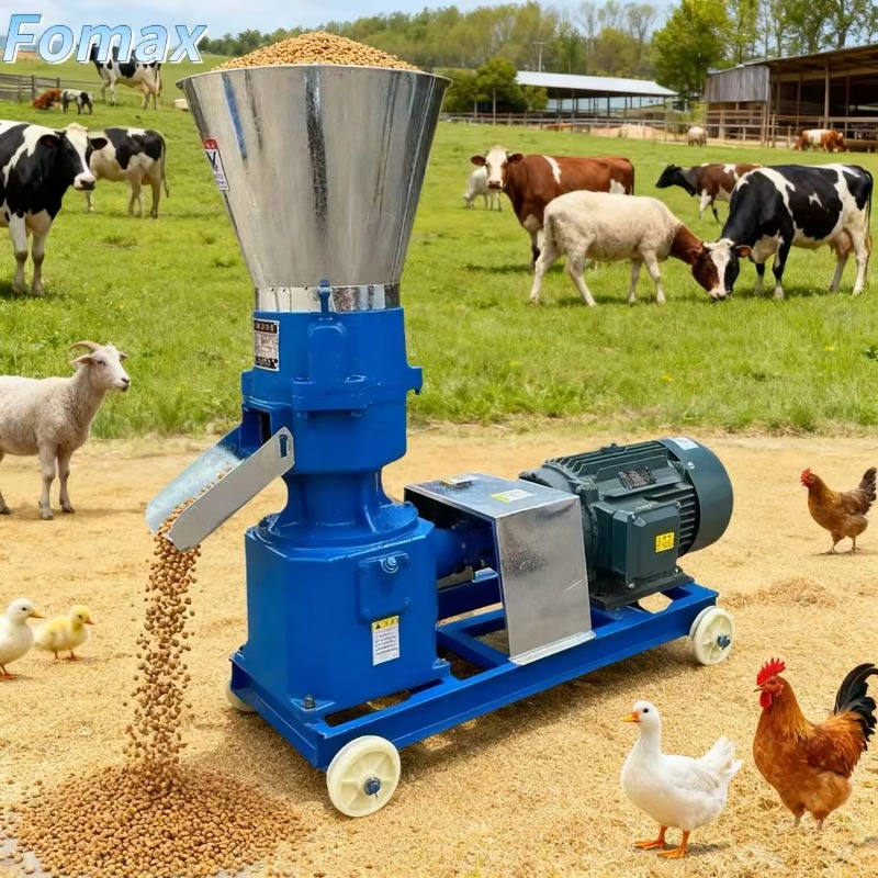 آلة صنع حبيبات علف الحيوانات ا - مراجعة Wood Pellet Making Machine وسعره