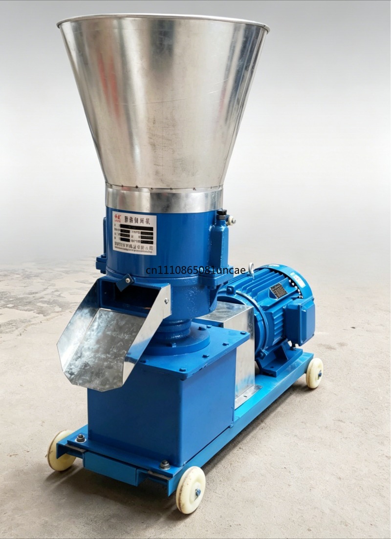 آلة تحبيب الأعلاف الحيوانية بق - مراجعة Wood Pellet Making Machine وسعره