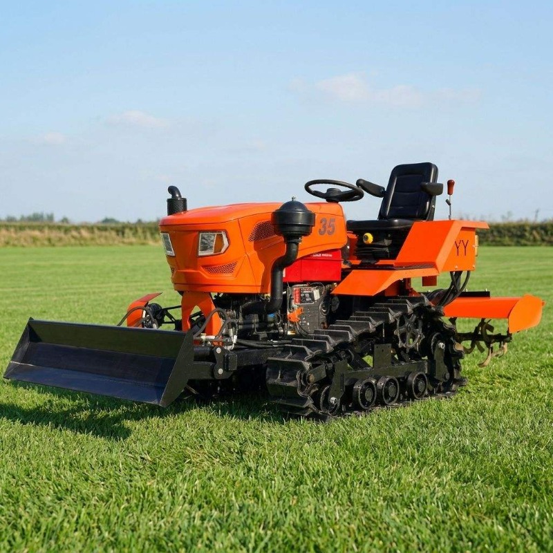 جرار زاحف رباعي الدفع بقوة 35  - مراجعة Farming Agriculture Equipment وسعره