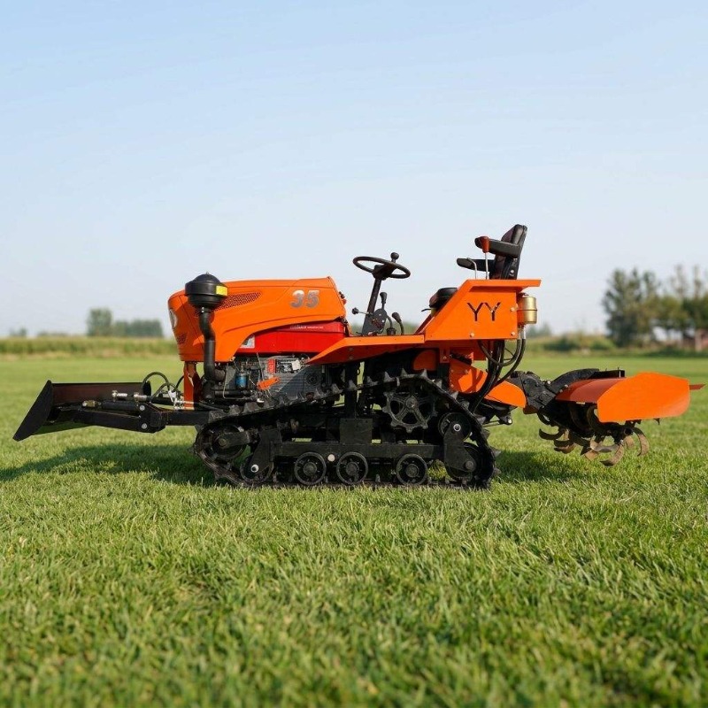 جرار زاحف رباعي الدفع بقوة 35  - مراجعة Farming Agriculture Equipment وسعره