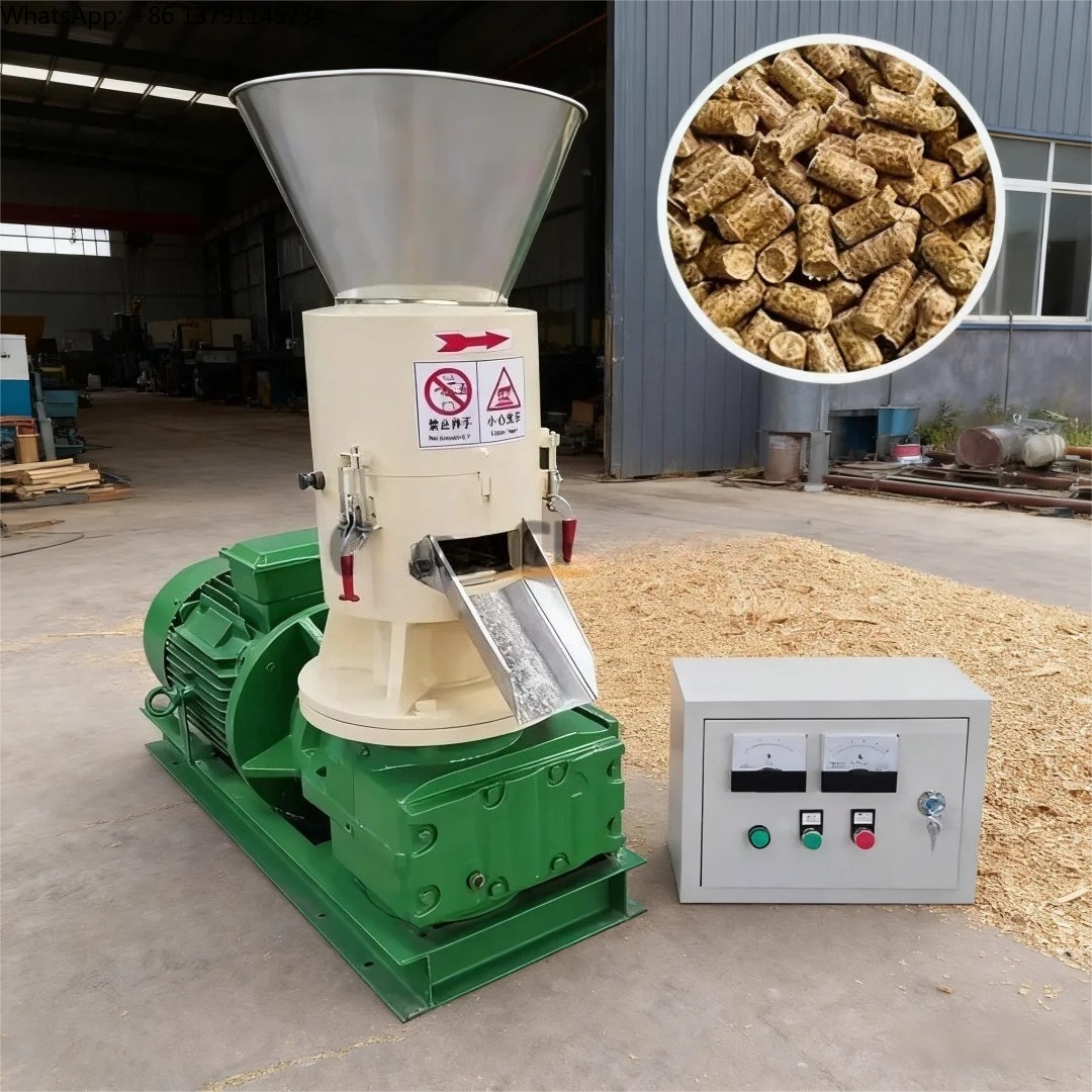 آلة تصنيع حبيبات الخشب عالية ا - مراجعة Wood Pellet Making Machine وسعره