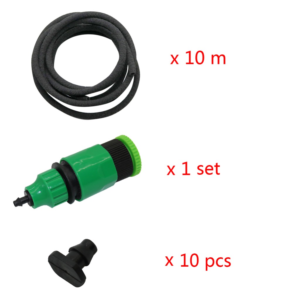 10 متر Soaker خرطوم عدة المياه - مراجعة Agriculture Farming Kit وسعره