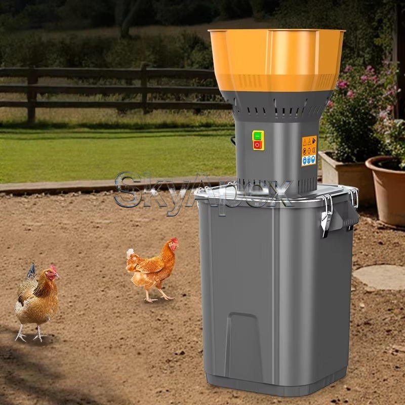مطحنة وخلاط علف الدواجن، معدات - مراجعة Farming Agriculture Equipment وسعره