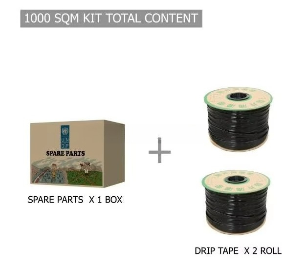 1000 متر مربع مزرعة الري بالتن - مراجعة Agriculture Farming Kit وسعره